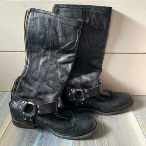 FRYE harness boots